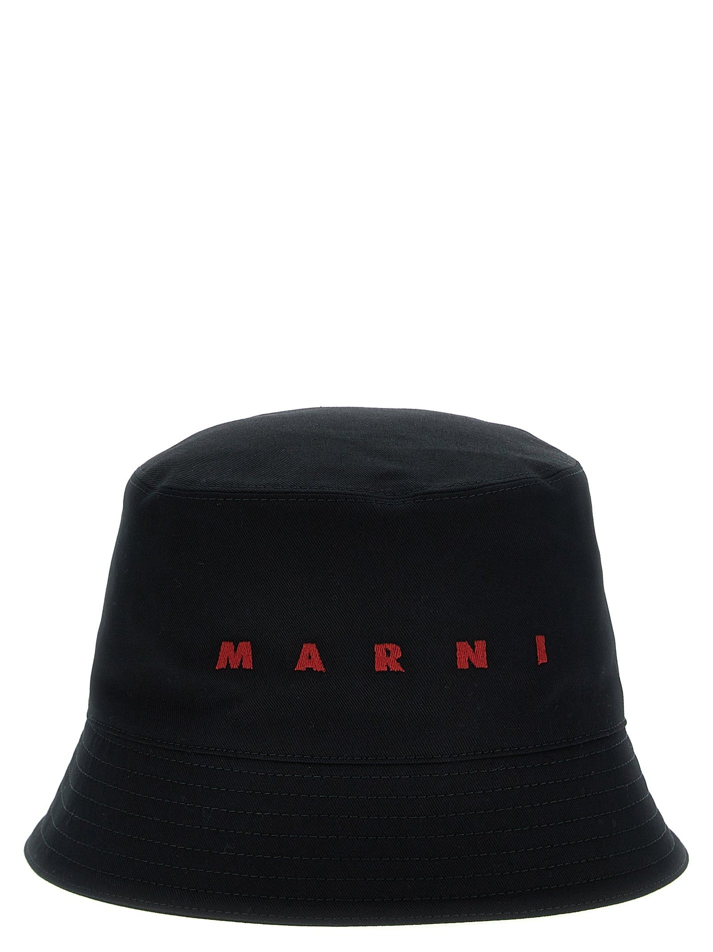 MARNI - MARNI - Logo embroidery bucket hat - Men’s Accessories