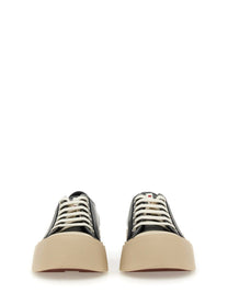 Marni - Marni Leather Sneaker - Woman-&gt;FOOTWEAR-&gt;SNEAKERS