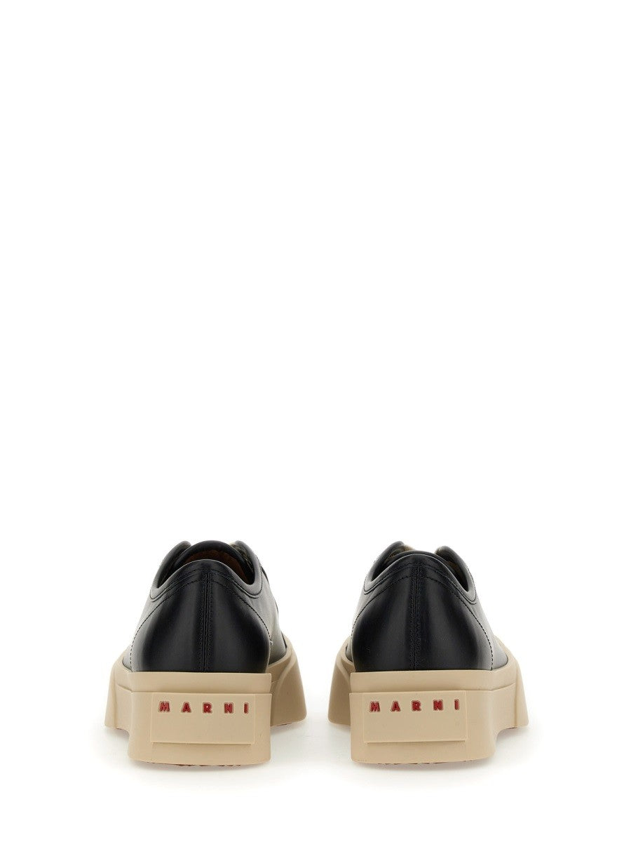 Marni - Marni Leather Sneaker - Woman-&gt;FOOTWEAR-&gt;SNEAKERS