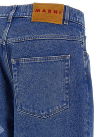 MARNI - MARNI - Patch jeans - Men’s Clothing