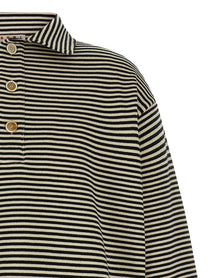 MARNI - MARNI - Striped polo sweatshirt - Men’s Sweatshirts