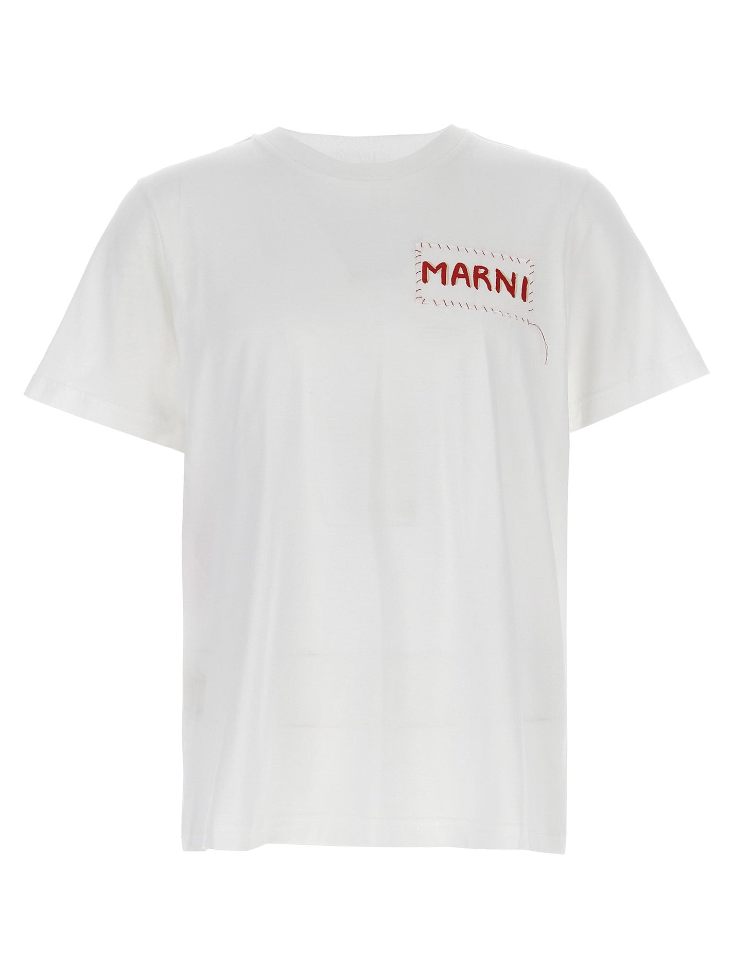 MARNI - MARNI - Logo patch t-shirt - Men’s Tops