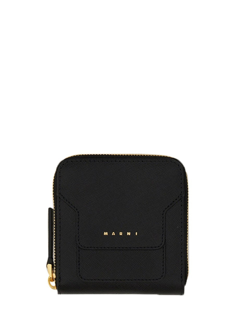 Wallet With Logo-Marni-FALORS