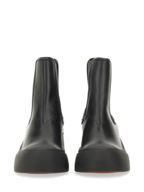 Marni - Marni Leather Boot - Woman-&gt;FOOTWEAR-&gt;BOOTS