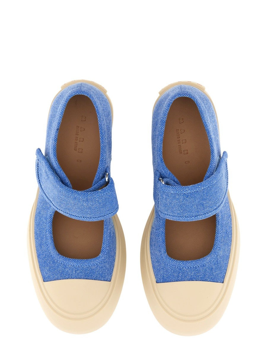 Marni - Marni Mary Jane Sneaker - Woman-&gt;FOOTWEAR-&gt;SNEAKERS