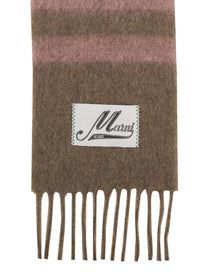 Marni - Marni Scarf With Logo - Woman-&gt;Accessories-&gt;Scarves