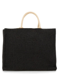 Marni - Marni Large Raffia Effect Fabric Tote Bag - Woman-&gt;Bags-&gt;Handbags