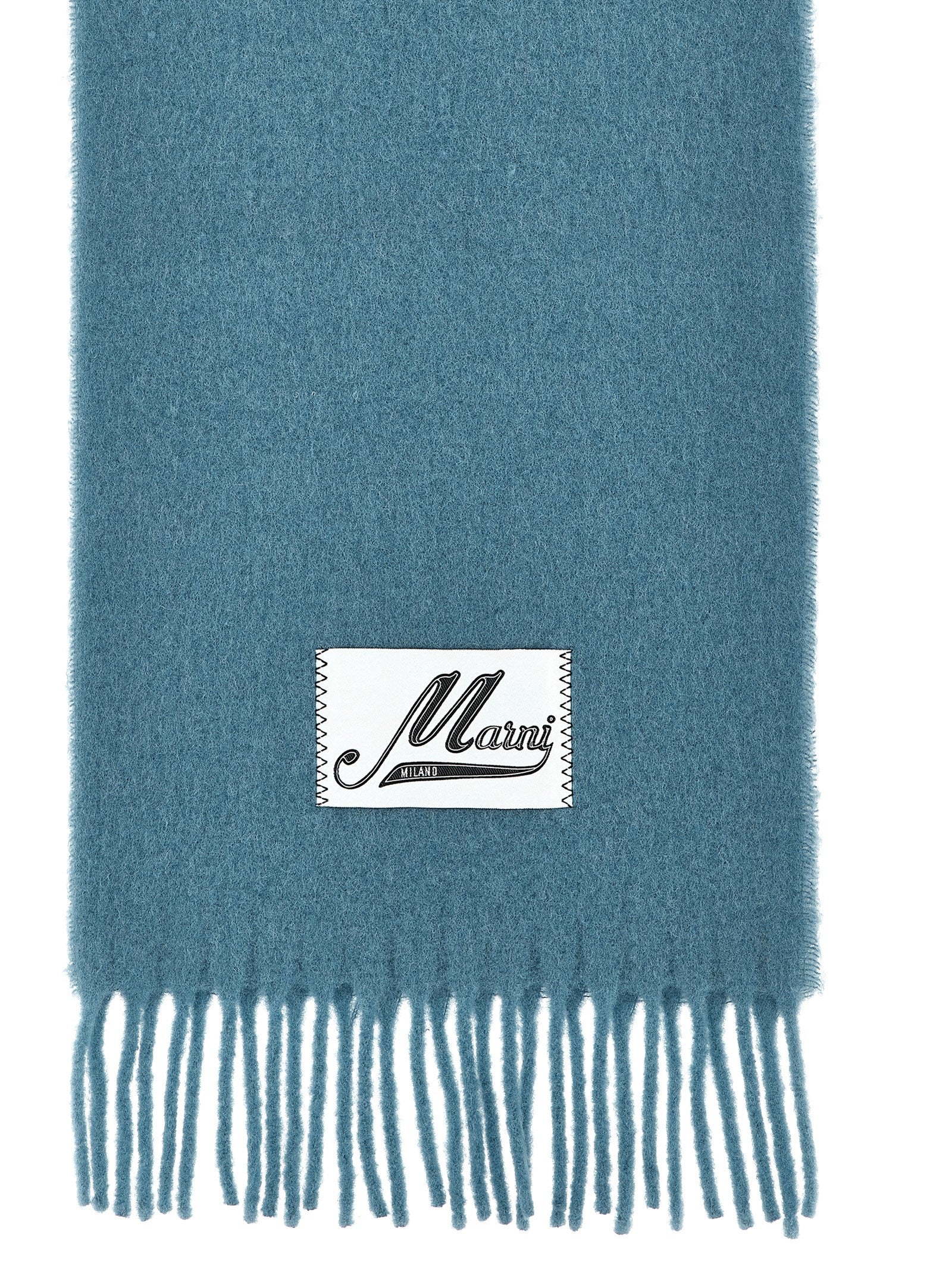 MARNI - MARNI - Logo patch scarf - Women’s Accessories
