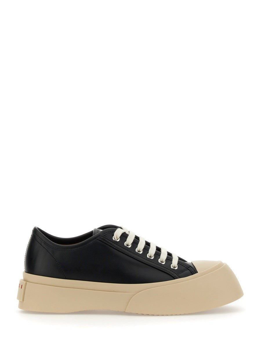 Marni - Marni Leather Sneaker - Woman-&gt;FOOTWEAR-&gt;SNEAKERS