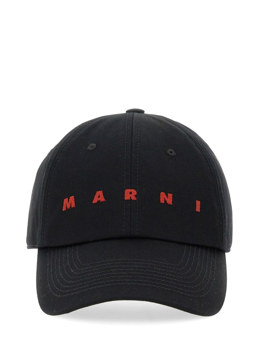 Marni - Marni Baseball Hat With Logo - Men’s Accessories