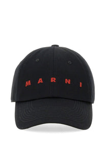 Marni - Marni Baseball Hat With Logo - Men’s Accessories