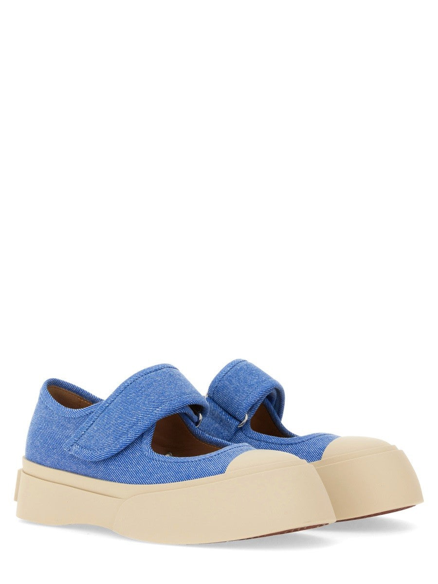 Marni - Marni Mary Jane Sneaker - Woman-&gt;FOOTWEAR-&gt;SNEAKERS