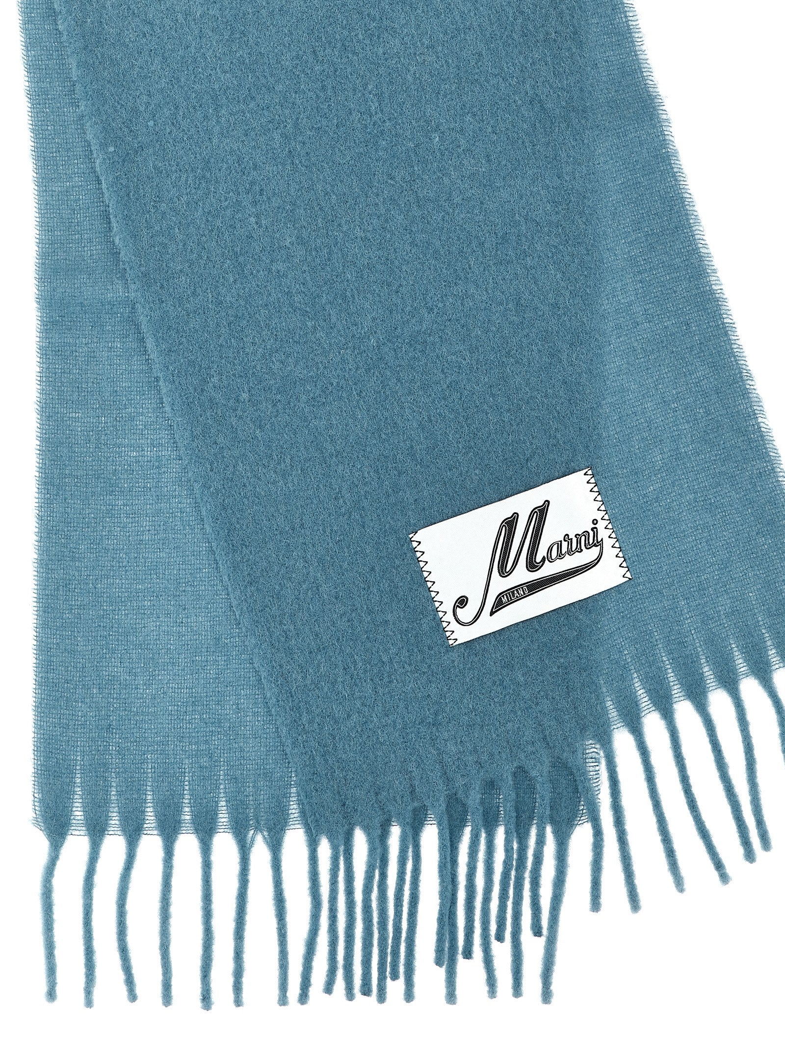 MARNI - MARNI - Logo patch scarf - Women’s Accessories