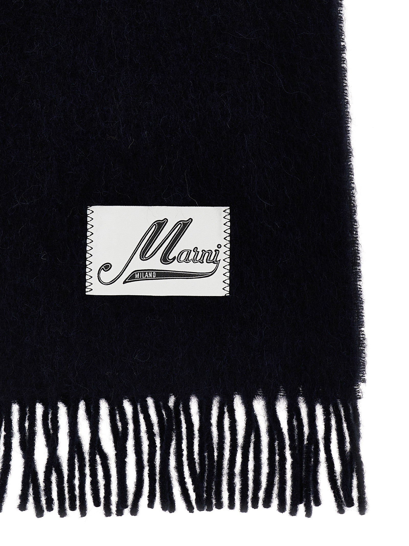 MARNI - MARNI - Logo patch scarf - Men’s Accessories