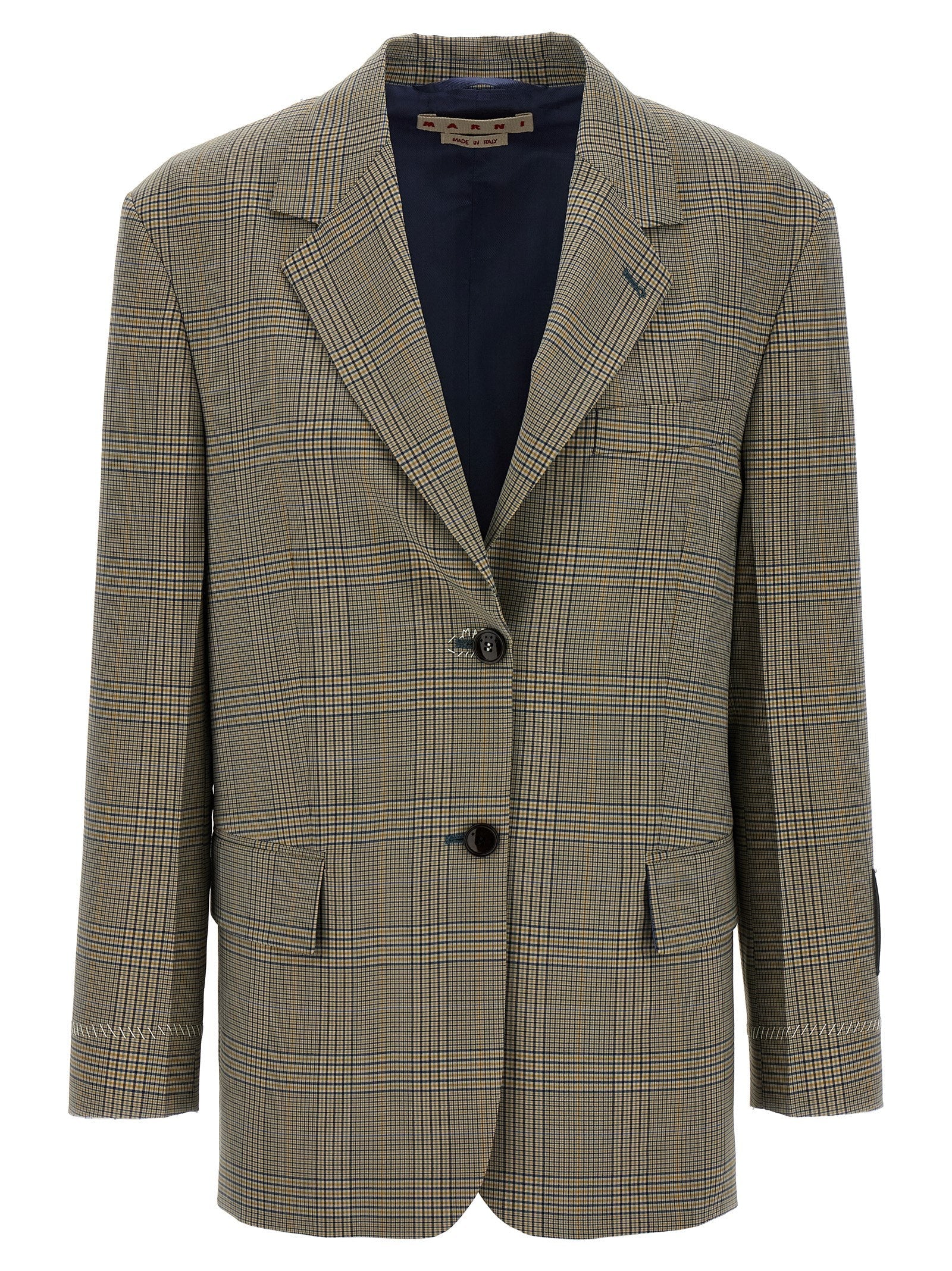 MARNI - MARNI - Prince of Wales blazer - Women’s Clothing