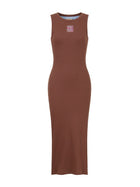 Marni Women's Marni Frame Midi Dress Brown