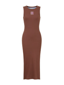 Marni Women's Marni Frame Midi Dress Brown