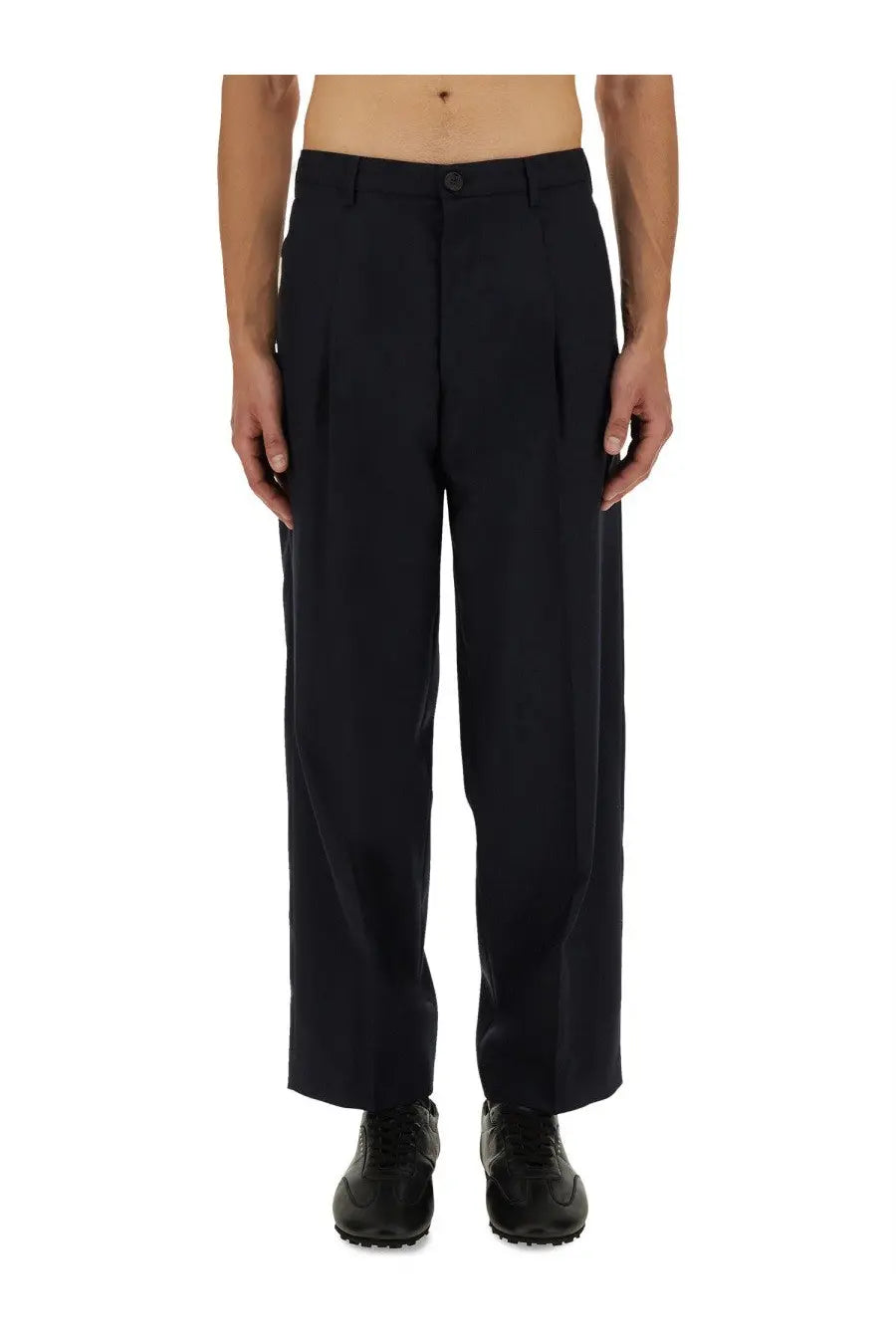 Marni Men's Wool Pants Blue