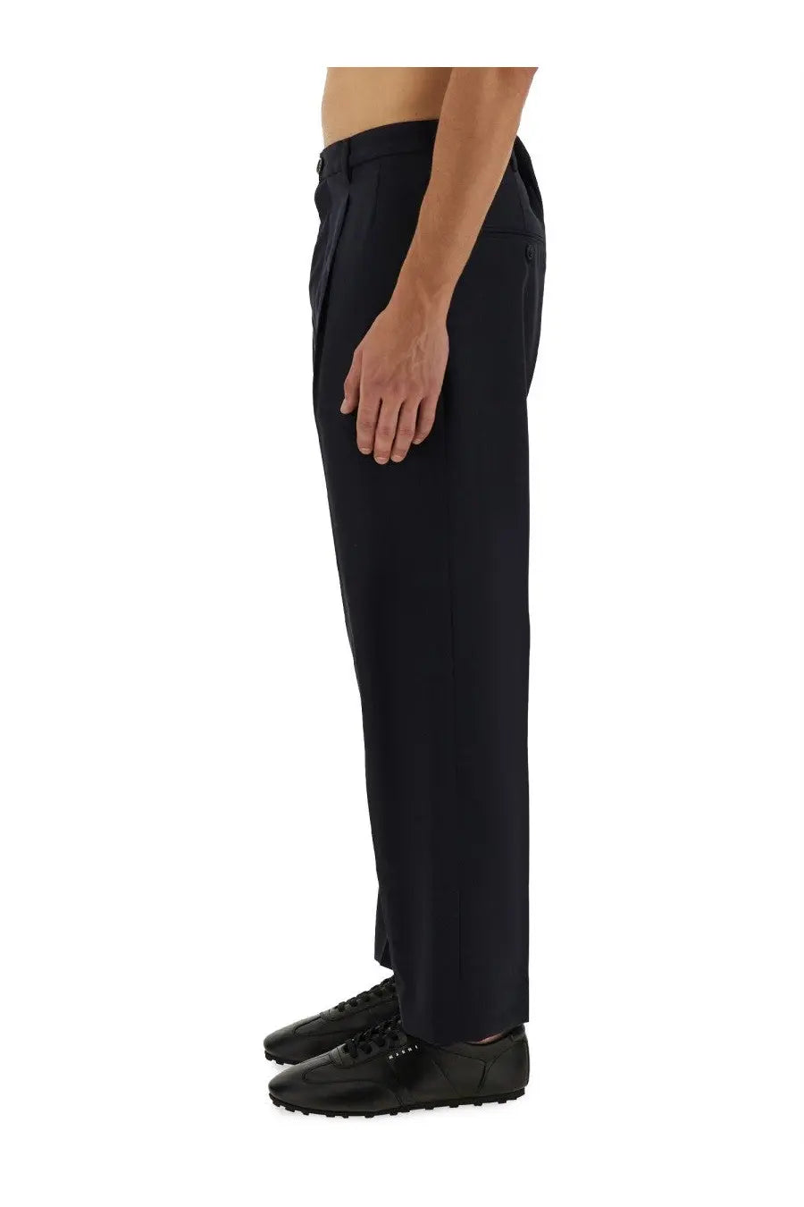 Marni Men's Wool Pants Blue, view 4