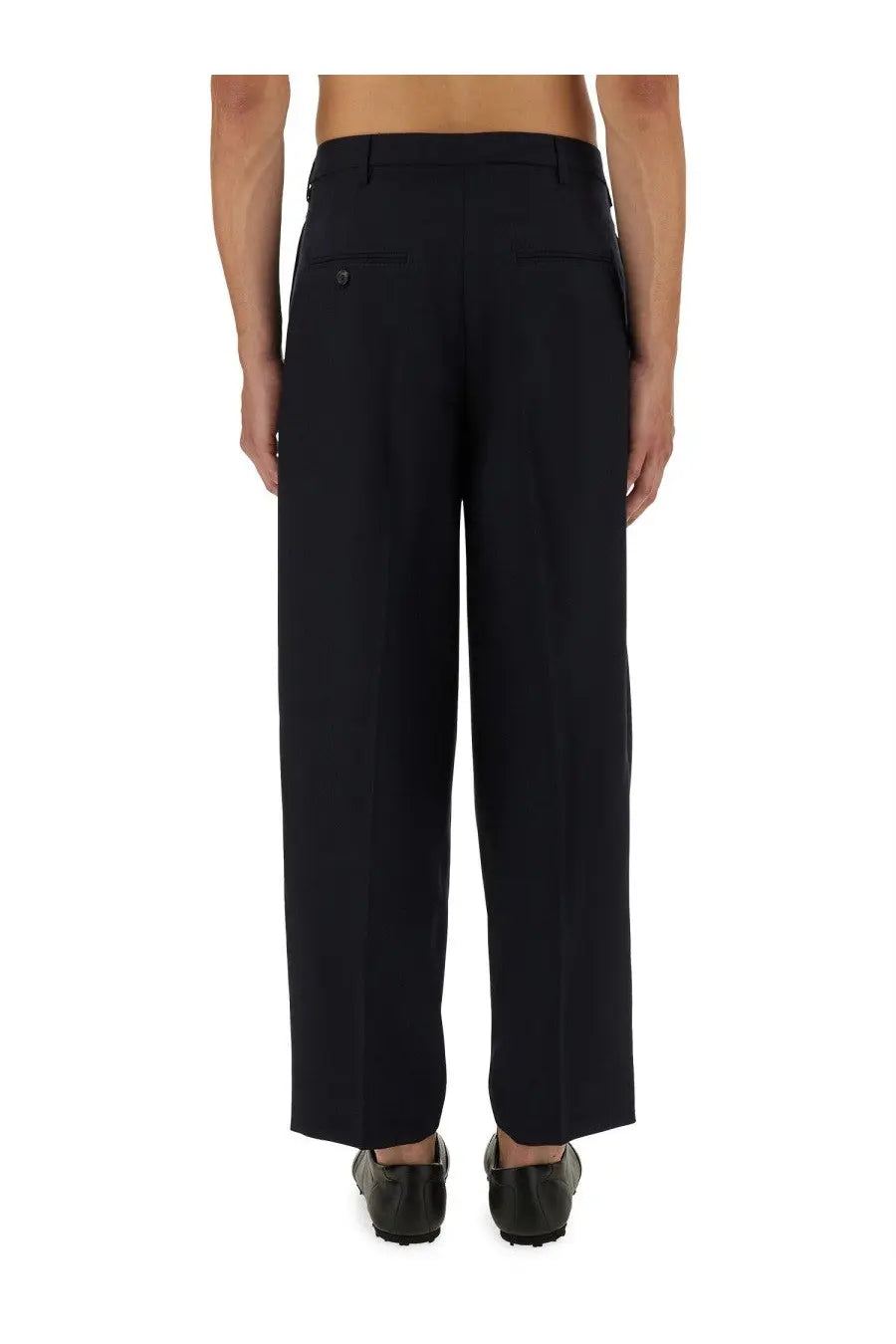 Marni Men's Wool Pants Blue, view 3