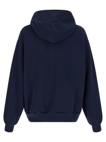 Marni Marni Monolith Hoodie Blue