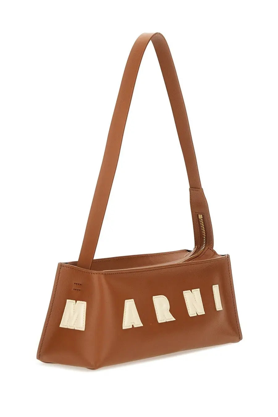 Marni Women's Baguette Museum Bag Brown, view 3
