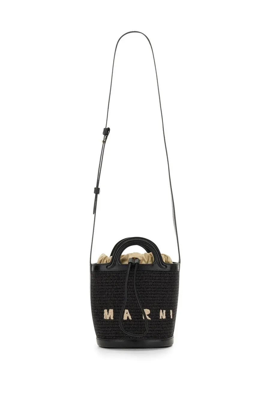 Marni Women's Tropicalia Micro Bag Black, view 3