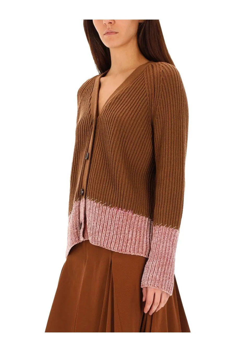 Marni Women's Cardigan Brown, view 4