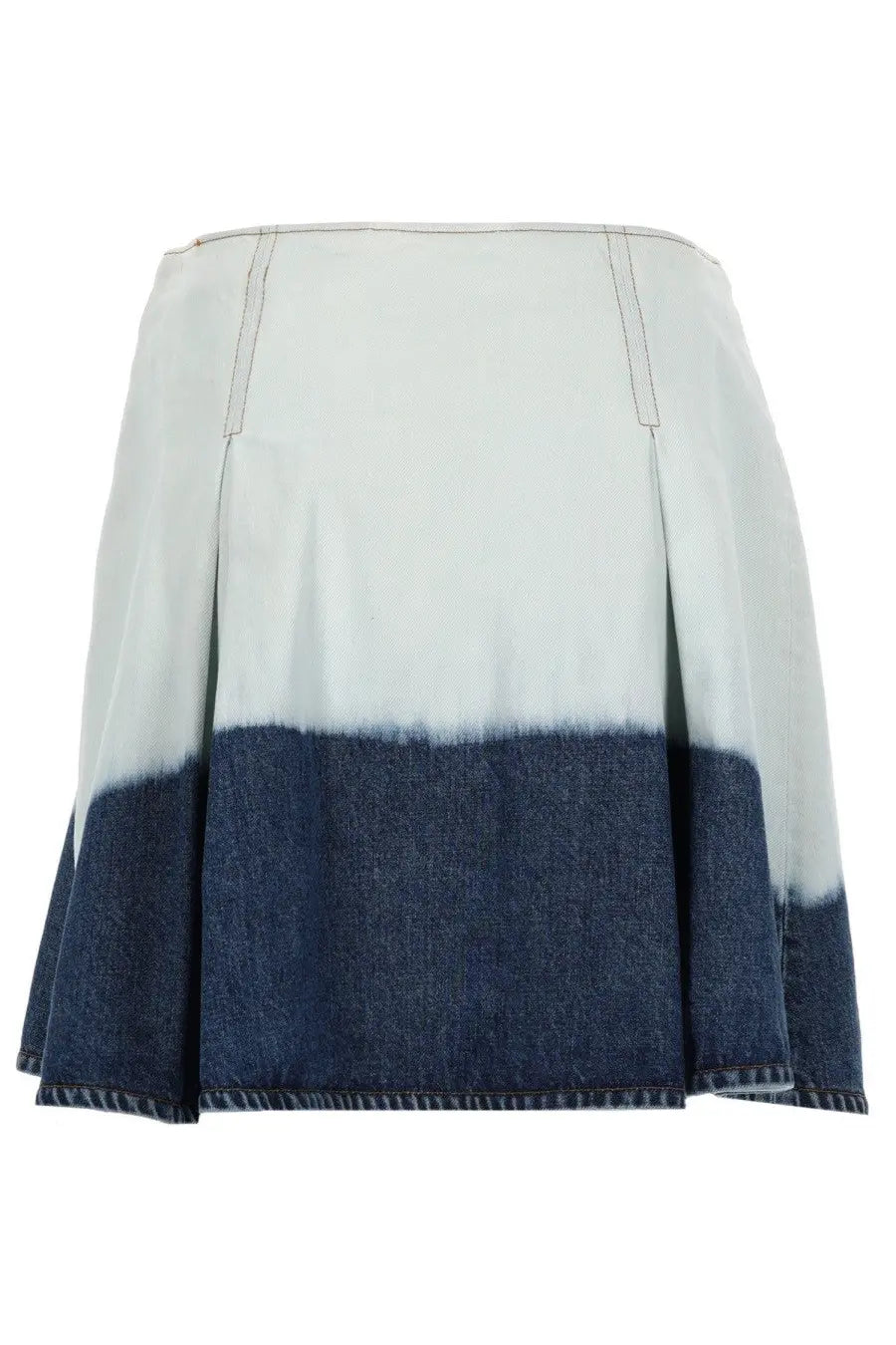 Marni Women's Denim Midi Skirt White, view 2