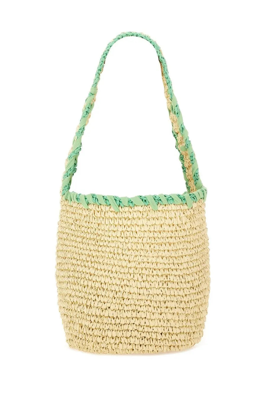 Marni womens hobo bag crestfallen medium multicolor with a light green natural straw woven tote and braided handles