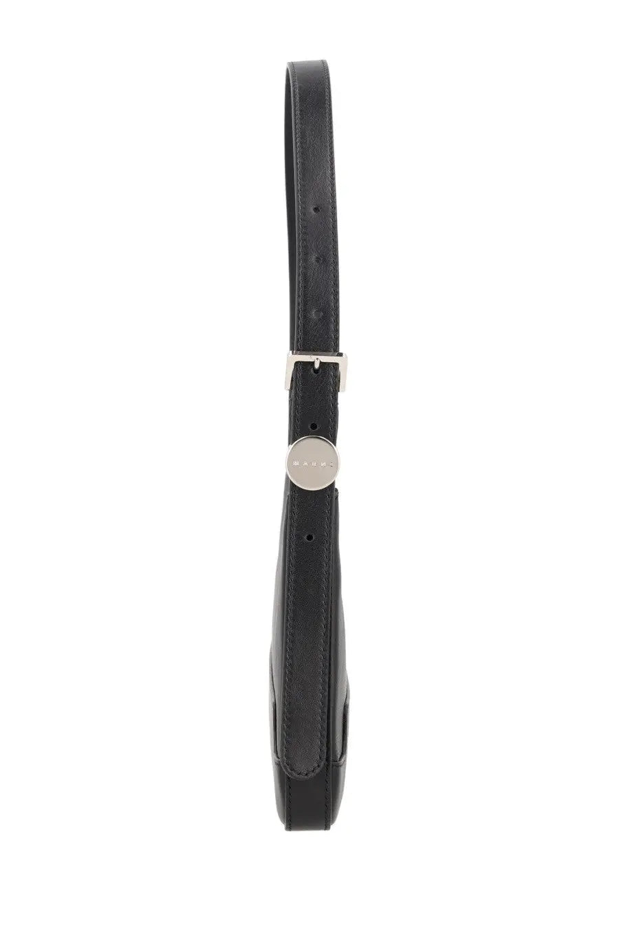 Marni Women's Leather Shoulder Bag Black, view 4