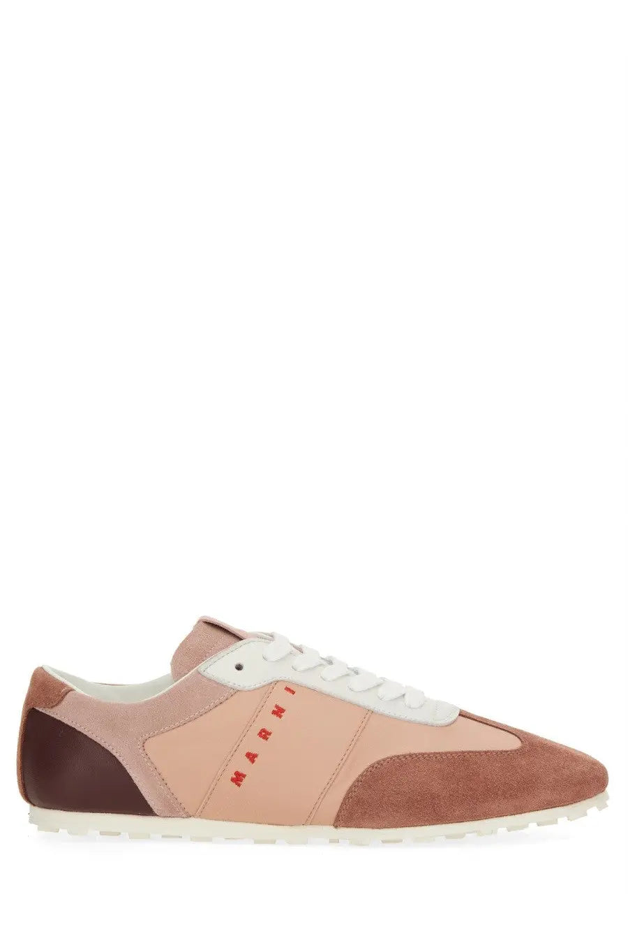 Marni Women's Leather Sneaker Beige