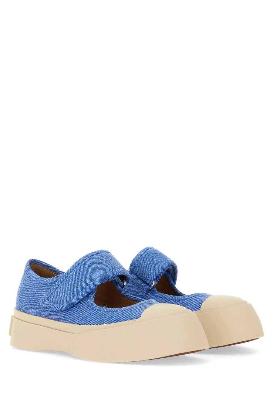 Marni Women's Mary Jane Sneaker Blue, view 2
