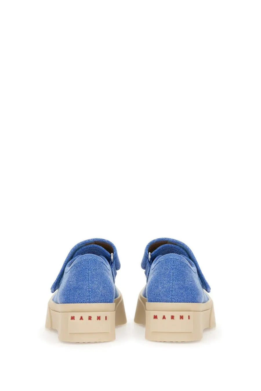 Marni Women's Mary Jane Sneaker Blue, view 3