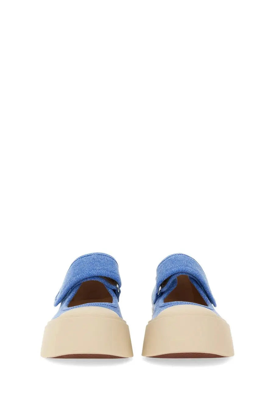 Marni Women's Mary Jane Sneaker Blue, view 4