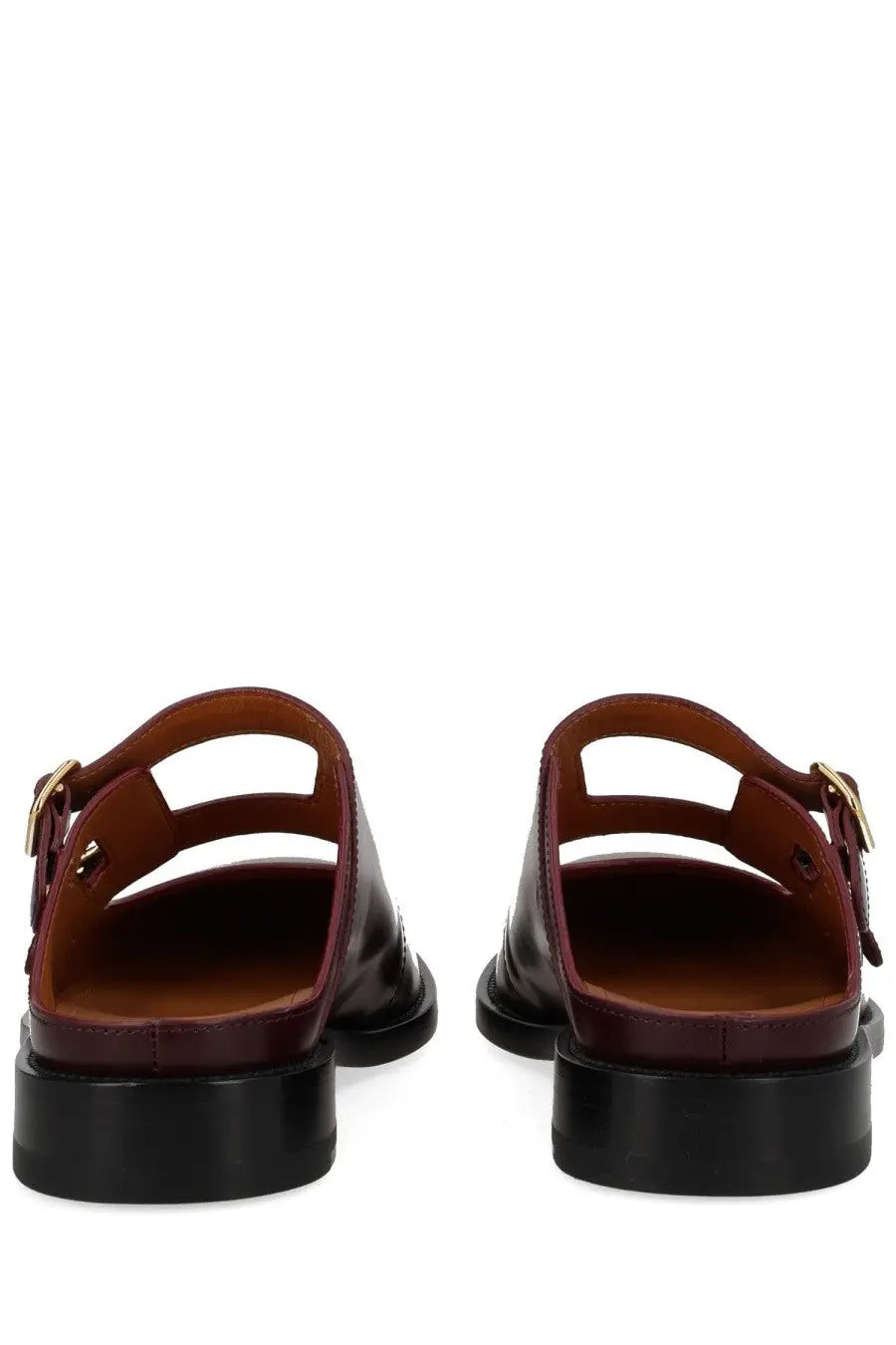 Marni Women's Moccasin Sabot Bambi Red, view 3