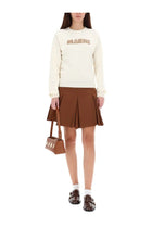 Marni Women's Pleated Miniskirt Brown, view 2