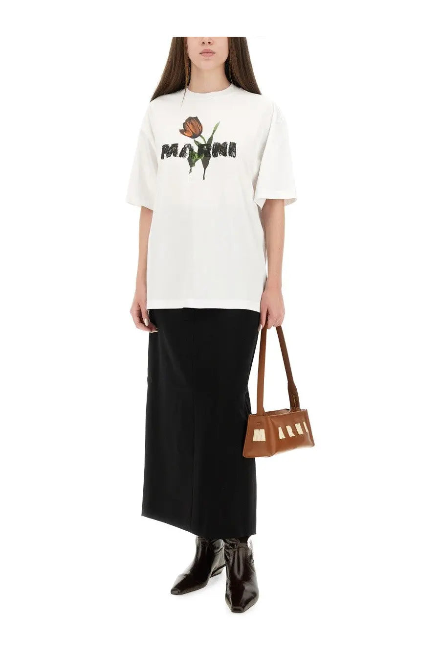 Marni Women's White Cotton Shirt White, view 2