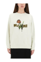 Marni Women's White Cotton Sweatshirt White