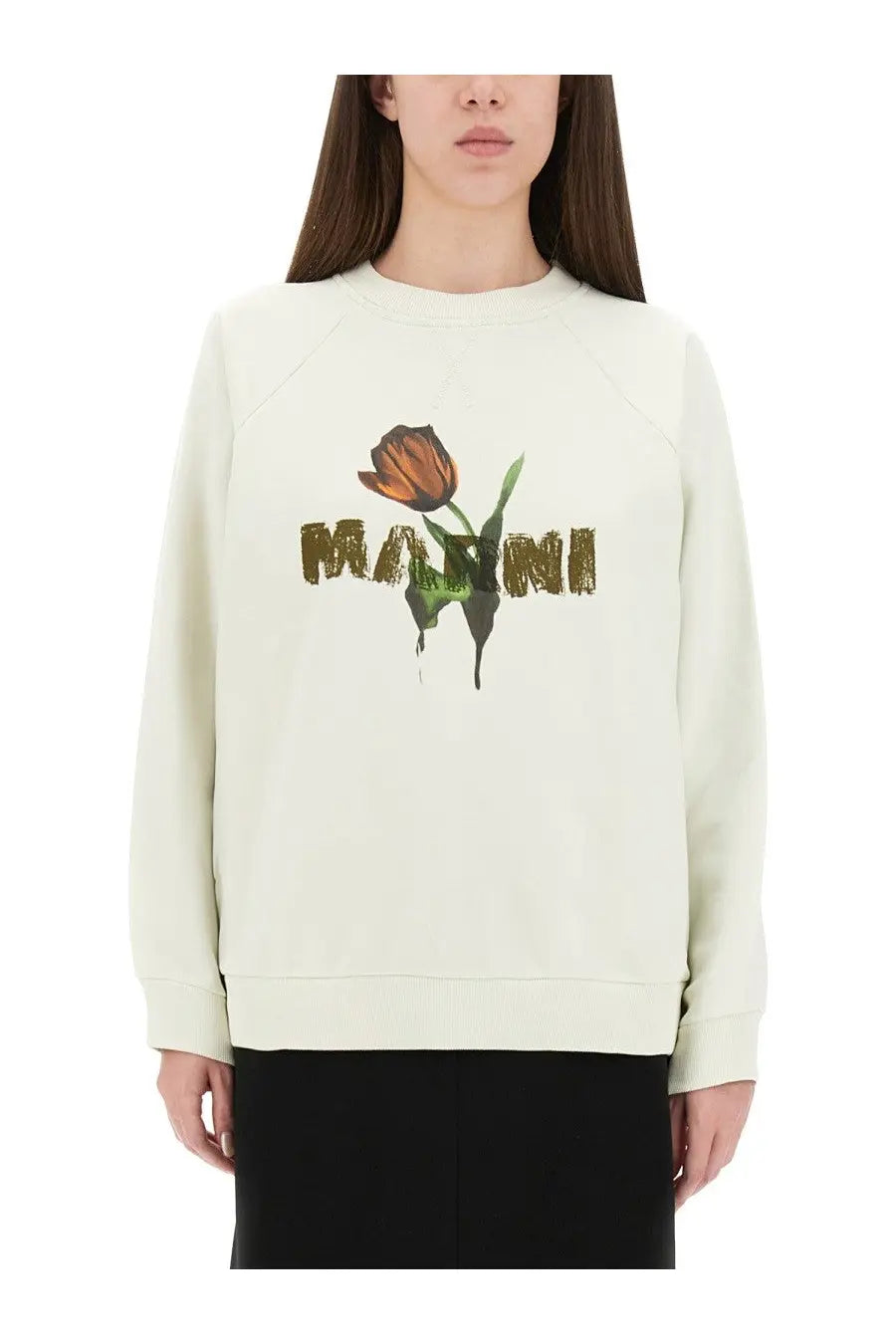 Marni Women's White Cotton Sweatshirt White