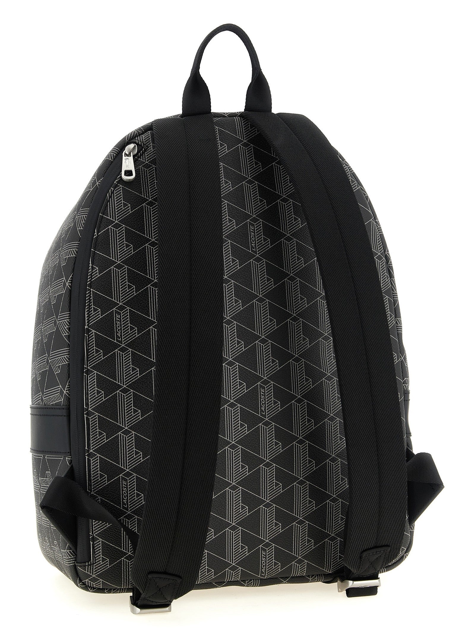 Lacoste Maro Monogram Backpack Black