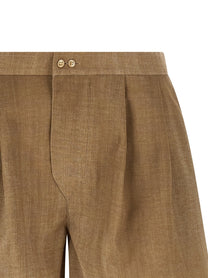 Ermanno Scervino Marocain Shorts Beige