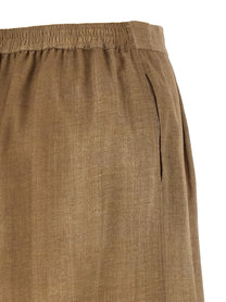 Ermanno Scervino Marocain Shorts Beige