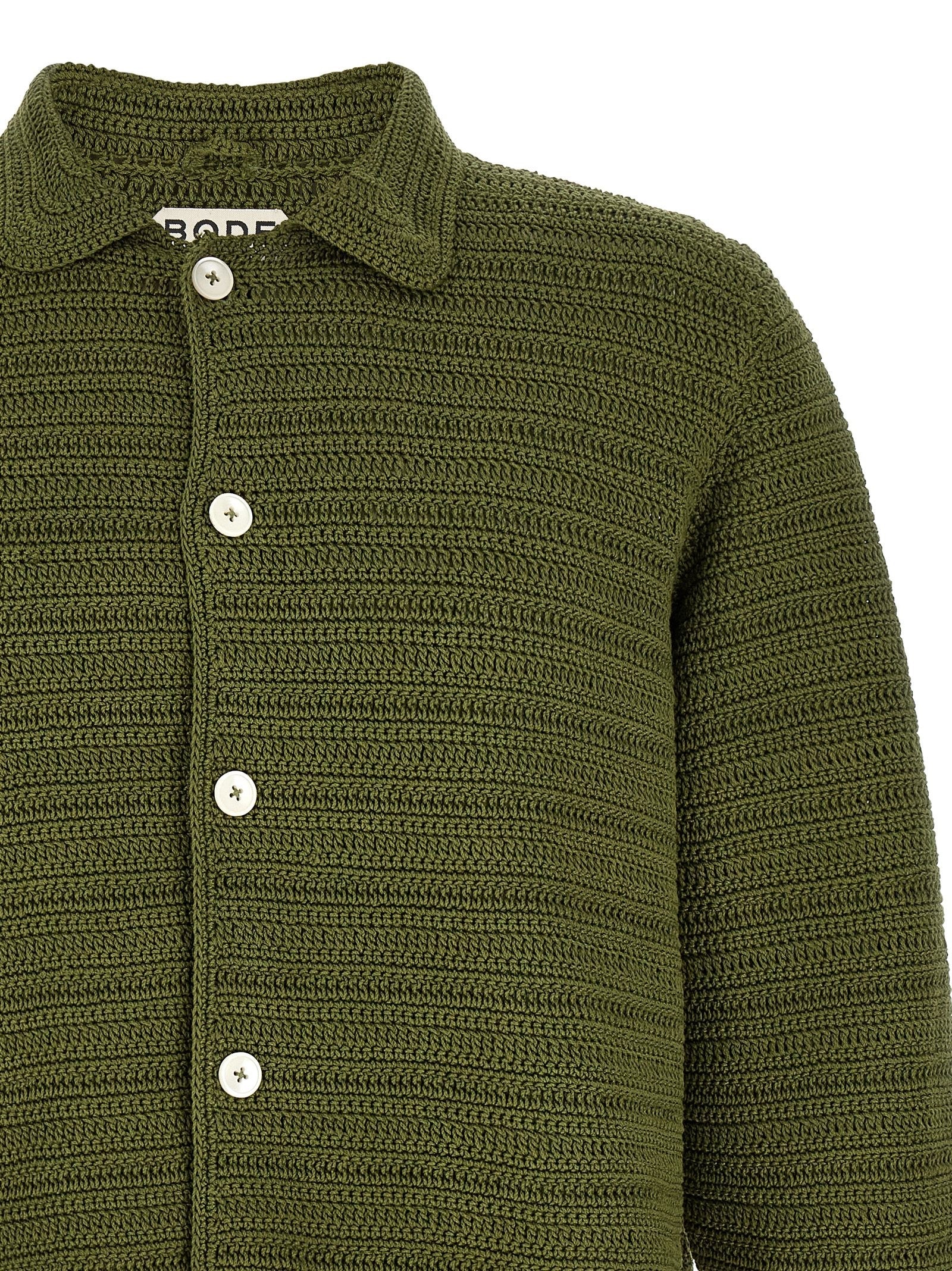 BODE Marsh Shirt Green