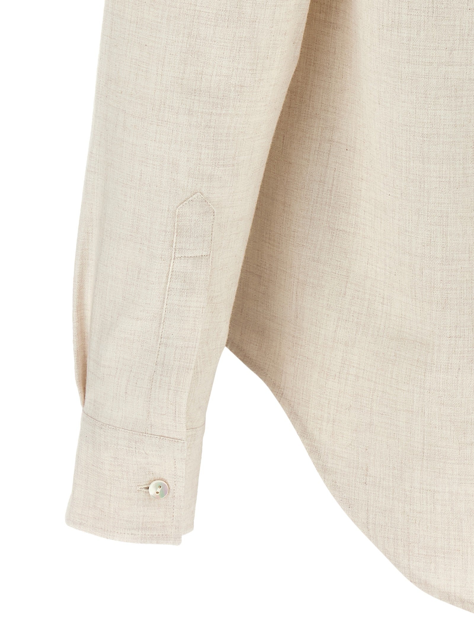 Xacus Marta Flannel Shirt Beige