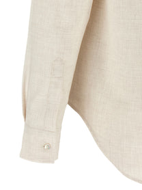 Xacus Marta Flannel Shirt Beige