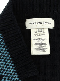 Dries Van Noten Martim Collar Blue