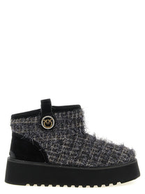 Pinko Martina Ankle Boots Gold