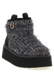 Pinko Martina Ankle Boots Gold