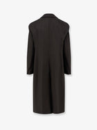 Hevò Women's Martina Franca Wool Blend Coat Brown, view 2